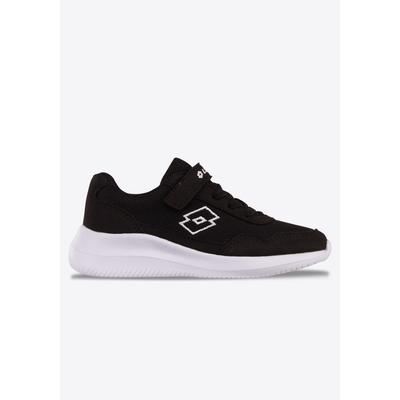 Sneaker LOTTO, Gr. 27, schwarz-weiß (schwarz, weiß), Textil, Synthetik, sportlich, Schuhe, - in kinderfußgerechter Passform Image
