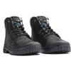 Schnürboots PALLADIUM "SP20 CUFF LTH WP WL", Gr. 37, schwarz, Leder, sportlich, Schuhe, gefüttert