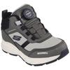 Winterboots SKECHERS "ADVENTURE BLITZ - ARCTIC BRISK", Kinder, Gr. 27, grün (oliv schwarz), Lederimitat, Textil, sportlich, Schuhe, Winterschuh, Boots, Sneaker mit wasserabweisender TEX-Membrane