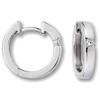 Paar Creolen ONE ELEMENT "Zirkonia Ohrringe Creolen aus 925 Silber Ø 2,7 x 15,7 mm", silber, Ohrringe, Damen, Damen,mit Zirkonia, Silber 925 (Sterlingsilber), Damen Silber Schmuck
