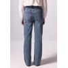 Comfort-fit-Jeans STREET ONE STUDIO, Damen, Gr. 28, Länge 30, blau (medium blau washed), Jeans, 99% Baumwolle, 1% Elasthan, unifarben, casual, lang, Jeans, High Waist