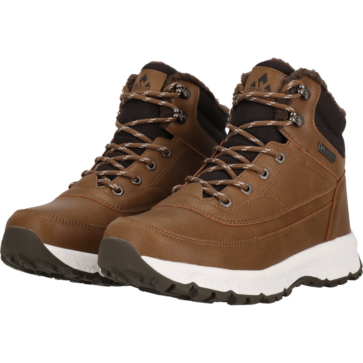Winterboots WHISTLER "Parrite", Damen, Gr. 45, braun, Synthetik, Textil, Schuhe, Snowboots, Winterstiefel, Winterschuhe, wasserdicht und gefüttert Image