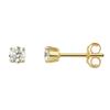 Paar Ohrhänger ONE ELEMENT "0.40 ct Diamant Brillant Ohrringe Ohrstecker aus 585 Gelbgold", gold, Ohrringe, Damen, Damen, 0.40 ct, Diamanten, Damen Gold Schmuck