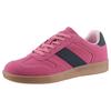 Sneaker ANISTON SHOES, Damen, Gr. 37, pink (pink, blau), Lederimitat, modisch, Schuhe Retrosneaker Skaterschuh Sneaker low, Freizeitschuh, Halbschuh, Schnürschuh - NEUE KOLLEKTION