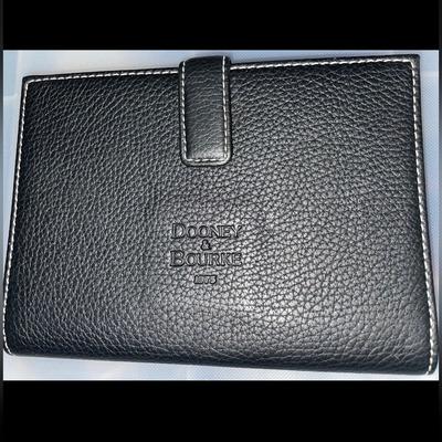 Dooney & Bourke Bags | Dooney & Bourke All Weather Leather Black Photo Picture Album Book Rare Hrf | Color: Black | Size: 7”H X 5” W X 1” D