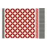 Gan - Tapis Kilim - Rouge - Laine vierge - Designer Sandra Figuerola