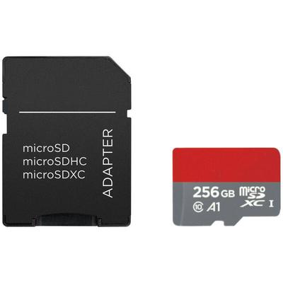 MicroSDXC Karte 256GB A1 Speicherkarte uhs-i 150 MB/s class 10 inkl. SD-Adapter / Full-HD-Video