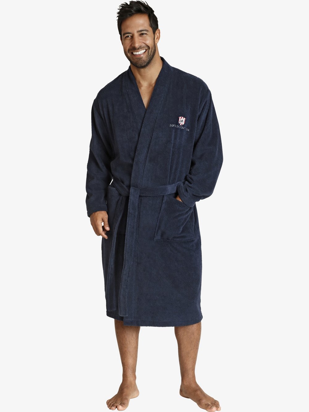 Jan Vanderstorm Bademantel Herren blau, 4XL Image
