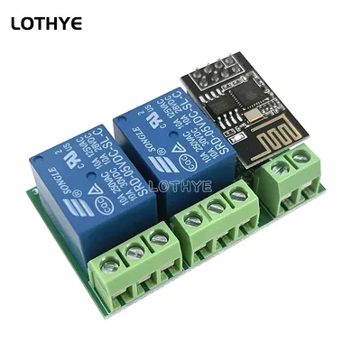 DC 5V ESP8266 ESP-01 / ESP-01S Dual Channel Wireless WIFI Relais Modul 2 Kanal ESP01 Low Level Control Für DIY Smart Home