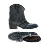 Dkode Damen Stiefelette, Gr. 39, türkis, Leder