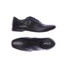 s.Oliver Herren Halbschuh, Gr. 43, schwarz, Leder