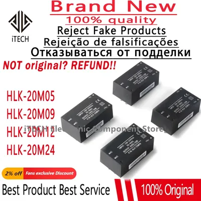 1 stücke 100% Neue HLK-20M05 20M05 HLK-20M09 20M09 HLK-20M12 20M12HLK-20M24 20M24 AC-DC Isolation Schalter Power Modul 220 V Zu 3,3 V 5 V Image