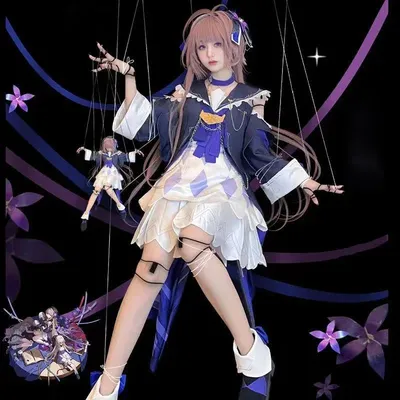 Spiel Honkai Star Rail Cosplay Herta Outfit Plus Größe Lolita Kleid Uniform Halloween Party Kostüm Frauen Image