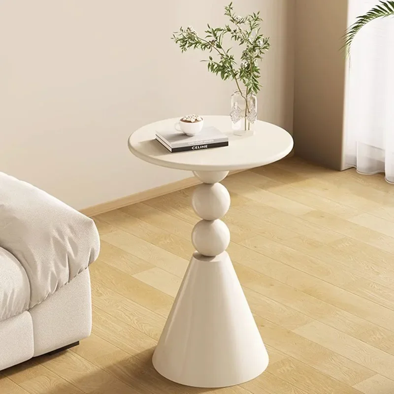 Runde Couch tische Wohnzimmer moderne nordische Mini-Couch tisch Luxus dekoration einfache Tee tisch Design Möbel-Sets Image