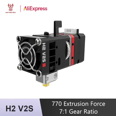 BIQU H2 V2S 24V Extruder Direct Dual Drive Gear Hotend 24V TPU 3D Printer Parts For BX Ender 3 V2