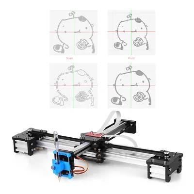 IN US Desktop DIY Assembled XY Plotter Pen Drawing Robot Drawing Machine Painting Handwriting Robot