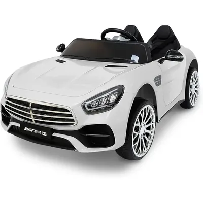 2 Seater Ride On Car for Kids with Remote Control 12V Battery Powered Electric Car with, Swing