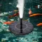 Solar Fountain for Bird Bath, Solar Powered Fountain Pump, Free Standing Floating Water Fountain