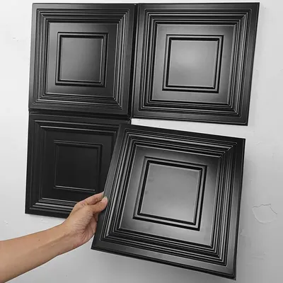 30x30cm Hauswand Renovierung geometrische 3D-Wandpaneel nicht selbstklebend 3D-Wandaufkleber Image