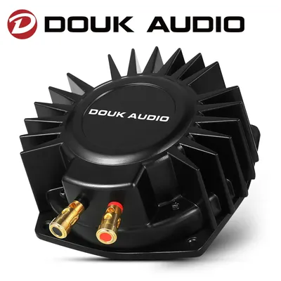 Douk Audio 2PCS High Power Tactile Bass Shaker 50Watt Subwoofer Transducer for Home/Car Theaters