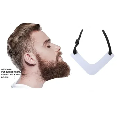 1PC Beard Shaper Neckline Guide The Ultimate Neckline Beard Shaping Template Beard Trimmer Tool