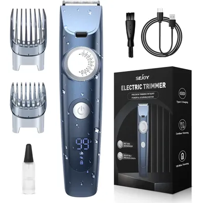 SEJOY Beard Trimmer for Men Hair Clipper for Mustache Clippers for Hair Cutting Cordless Hair