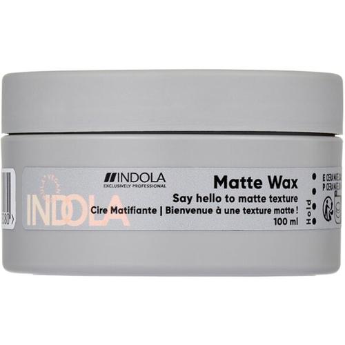 Indola Care & Style Styling Matte Wax 100 ml Haarwachs