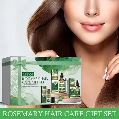 Rosemary Essential Oil Kit Mint Split Ends Dry Spray Nourishing Treatment Hair Mask Strengthening Moisturizing Shampoo Women Men