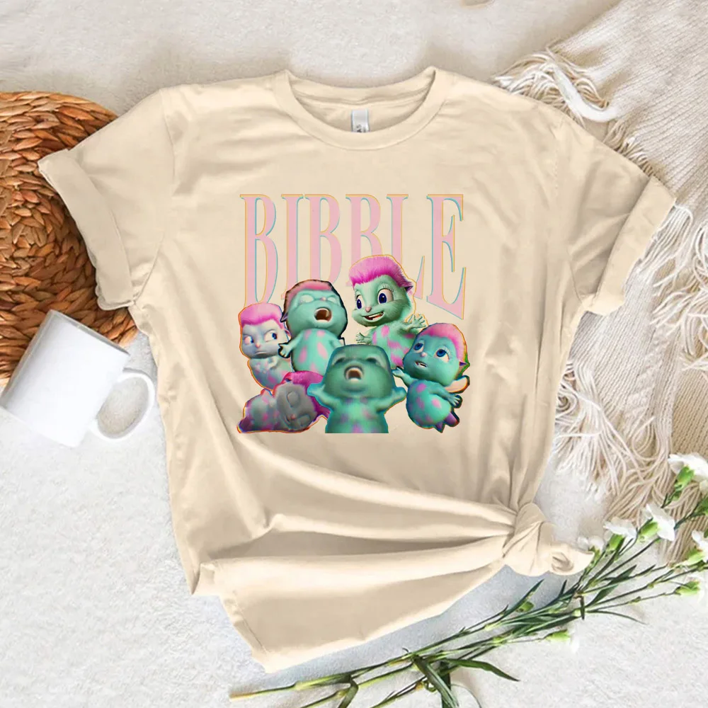Bibble t-shirts women funny tshirt female y2k clothes