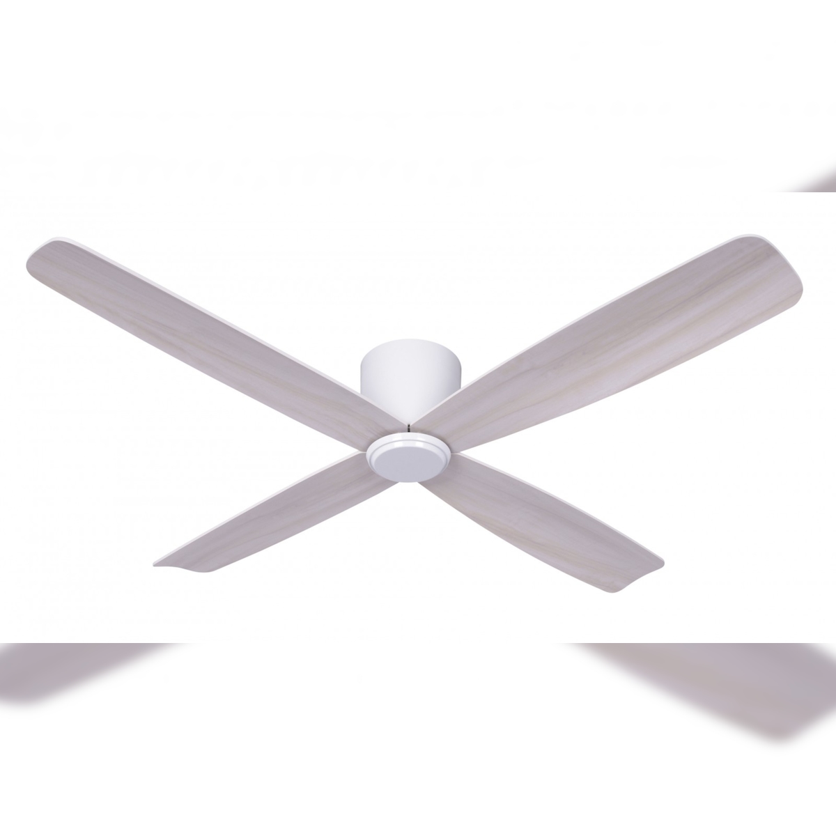 Lucci DC Deckenventilator Fraser Weiß 132 cm 132 Image