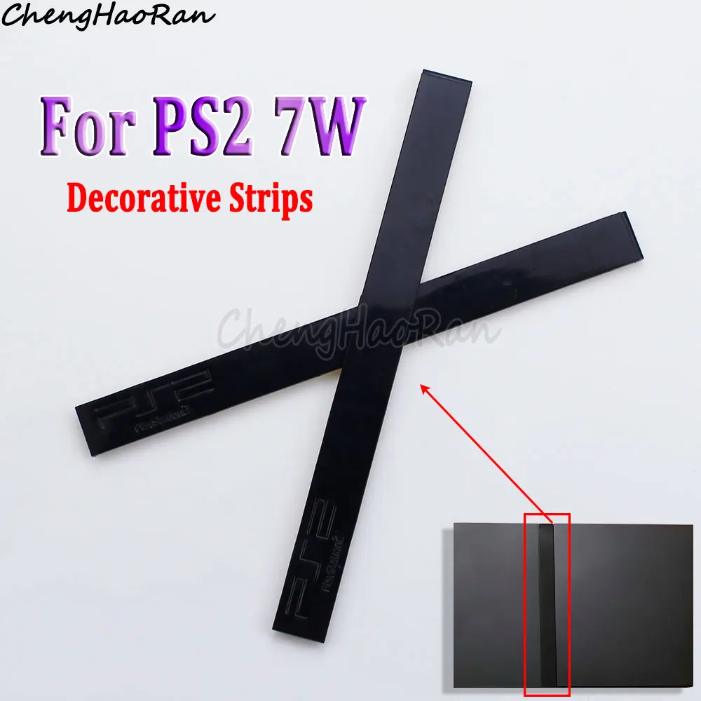 1Pc For PS2 7W Decorative Strip For PlayStation 2 7W 70000 Controller Chassis Middle Cover Decorative Strip Repair Replace Parts