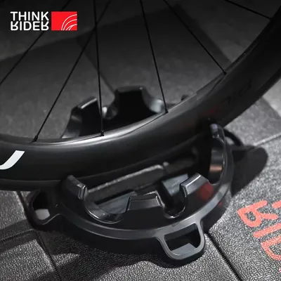 ThinkRider Bike Trainer Front Wheel Block, Suitable for 700C, 26/27.5/29 inch Tire，Indoor Bike Trainer Stand Front Wheel Holder