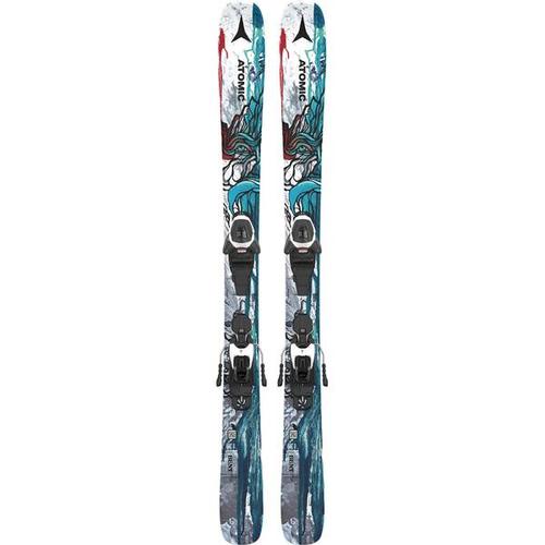 ATOMIC Kinder All-Mountain Ski BENT JR 110-130 + L 6 GW Bl/R, Größe 110 in Blau