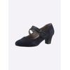 Pumps JANA, Damen, Gr. 42, blau (dunkelblau), Lederimitat, Textil, feminin, Schuhe, Topseller