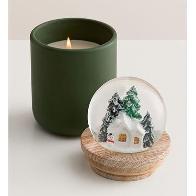 1-800-Flowers Gifts Delivery Winter Wonderland Snow Globe Candle