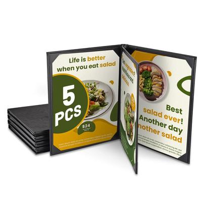 WeChef 5 Pack Menu Covers 8.5