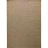 Juta aspect motif - Tapis aspect jute à motif beige 120x160