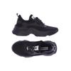 Steve Madden Damen Sneakers, Gr. 37, schwarz, kein Etikett