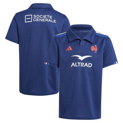 Frankreich Rugby Home Replica Trikot 24/25 – Junior Image