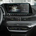 Pellicola protettiva in acciaio per schermo in vetro temperato per Hyundai i20 2024 Proteggi schermo per navigazione GPS per infostenimento auto da 10,25 pollici