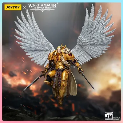 Joy Toy Warhammer 40K Anime Figur Blood Angels Sanguinius Primarch of the IXth Legion Actionfigur