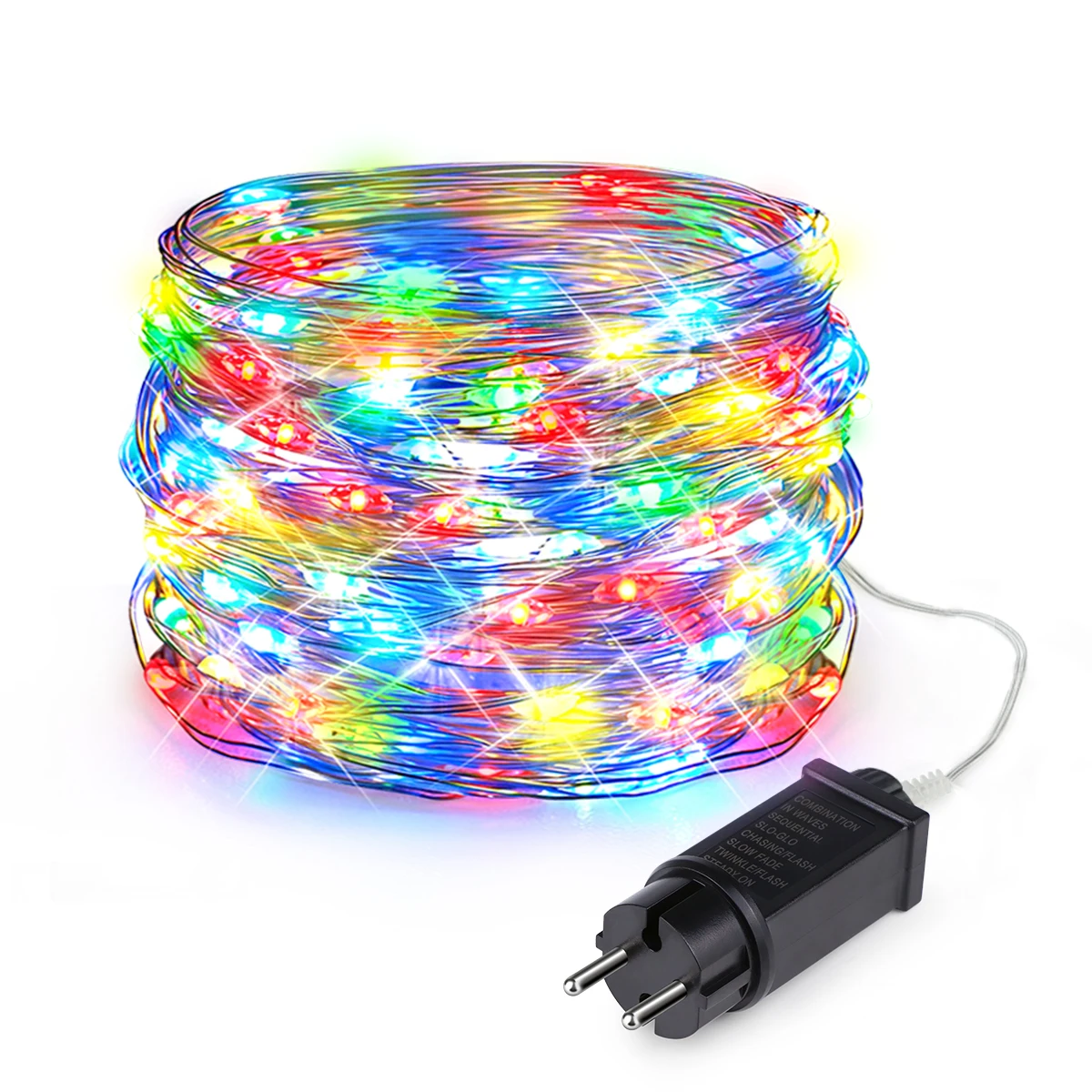 20M-100M LED Lichterkette Kupferdraht Girlande Fee Lichtleiste Wasserdicht Outdoor Garten Party Hochzeit Weihnachtsdekoration AMT