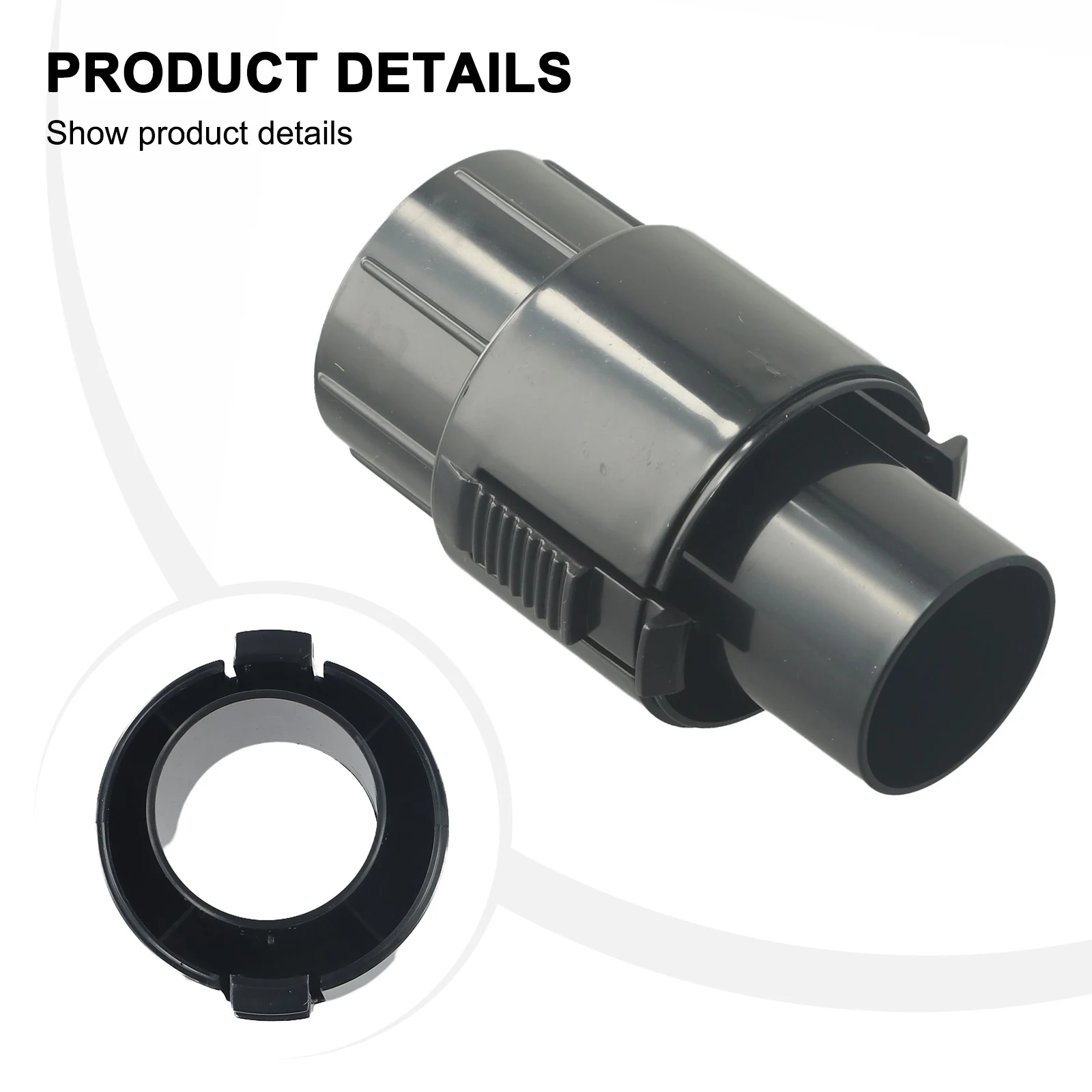 Ersatz Reinigung Haushalt Staubsauger Adapter Stecker Für Media QW12Z-05E QW12T-05F Schlauch Ersatzteile 95mm Neue Image