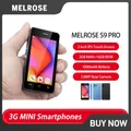 Melrose S9 Pro Super Mini Telefoni 3 pollici Ultra Slim Quad Core 2 GB + 16 GB Telefono cellulare 5MP 1000 mAh 3G Mini Smartphone compatto Android