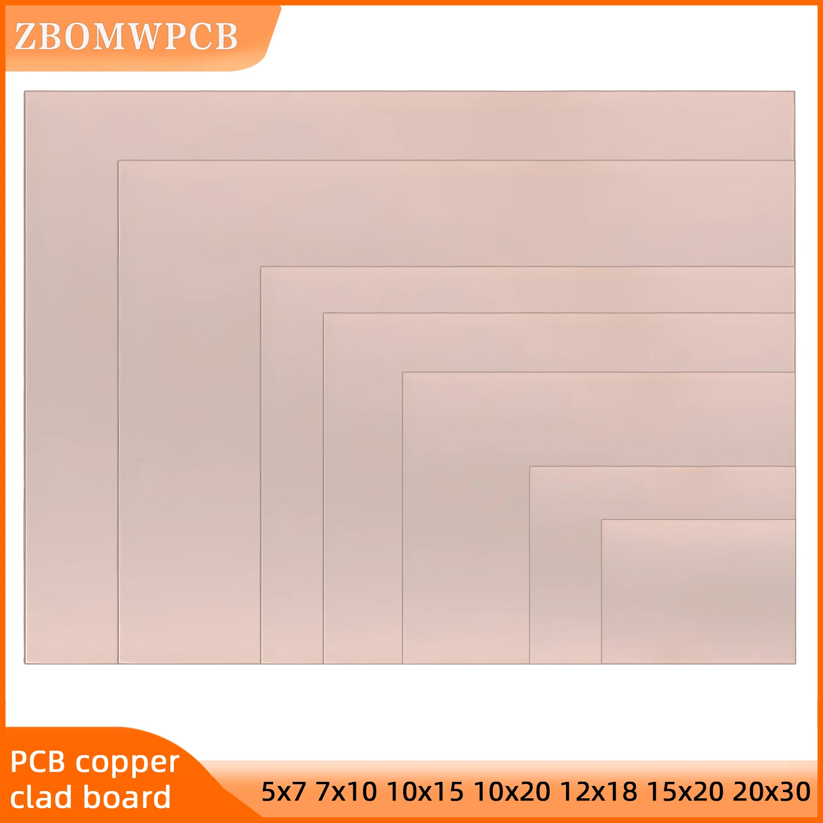 Circuit imprimé PCB stratifié plaqué cuivre Fr-4, simple face pour bricolage, panneaux universels en fibre de verre, 1 à 10 pièces