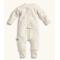 ergoPouch Layers Long Sleeve Romper 1.0 TOG - Oatmeal Marle, 0-3 Months