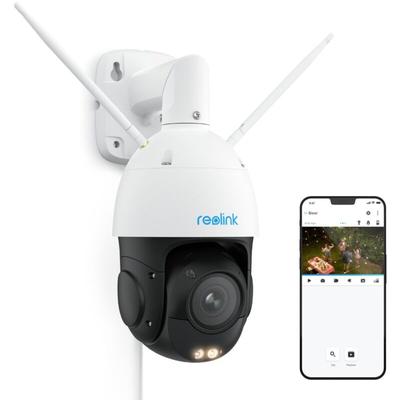 4K 8MP ptz 2,4/5 GHz Dualband WiFi 6 Überwachungskamera, 5X Optischem Zoom, 360° Abdeckung mit Image