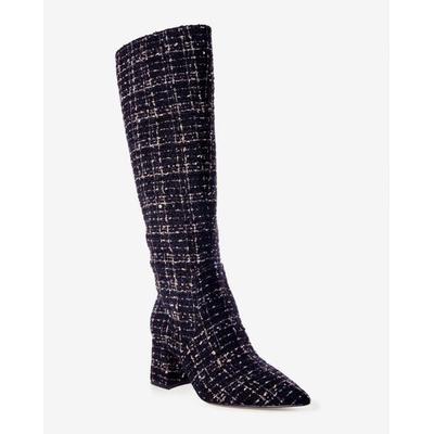 Jessica Simpson - Sequin Tweed Boot Black - 9.0