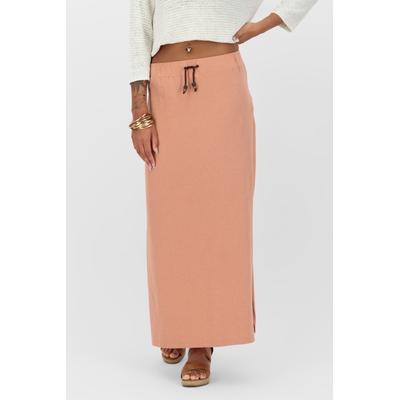 ALIFE & KICKIN Lina Long Skirt Damen italian clay melange