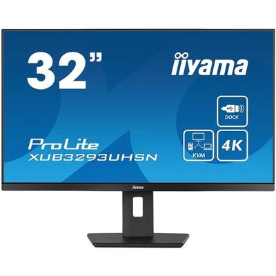 Iiyama Monitor »ProLite XUB3293UHSN-B5« 80 cm / 31,5 '' schwarz, 71.4x60.2x23.95 cm